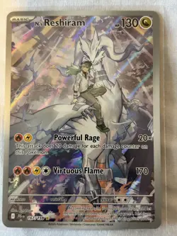 Pokemon TCG N’s Reshiram #167/159 JTG - Image 1