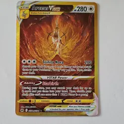 Pokemon TCG Arceus VSTAR GG70/GG70 Crown Zenith Secret Rare Holo 280 HP - Image 1