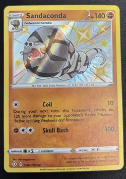 Sandaconda - SV071/SV122 NM / M - Holo Rare - Shining Fates - SWSH Pokemon TCG - Image 1