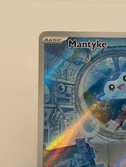 Pokemon TCG Mantyke 189/182 SV04: Paradox Rift Holo - Image 3