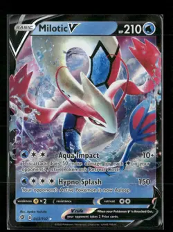 Milotic V SWSH02: Rebel Clash #043/192 Pokemon Ultra Rare - Image 1