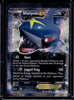 2015 Pokemon XY Primal Clash Sharpedo #91/160 - Image 1