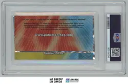 2006 Pokemon USA Series 3 Foil Sealed Pack Pop Series PSA 8 - Image 2