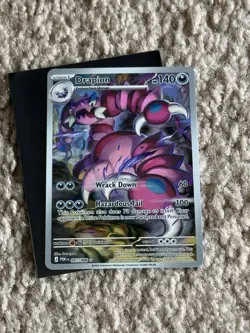 Pokemon Drapion Perfect Order POR #097 Illustration Rare Holo NM Auction 1 - Image 2