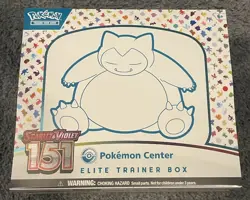 Pokemon TCG Scarlet & Violet 151 Elite Trainer Box Pokemon Center ETB 820650853159 - Image 1