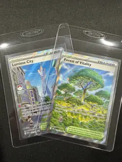 Pokemon Perfect Order Full Art Forrest Of Vitality/ Luminous City MINT - Image 2