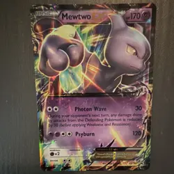 Pokemon Mewtwo EX XY Promo Holo Basic 170 HP XY183 English 2016 - Image 1