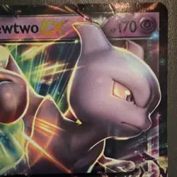 Pokemon Mewtwo EX XY Promo Holo Basic 170 HP XY183 English 2016 - Image 3