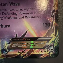 Pokemon Mewtwo EX XY Promo Holo Basic 170 HP XY183 English 2016 - Image 5