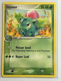 Ivysaur FireRed & LeafGreen 35/112 MP-LP Pokemon Card - Image 1