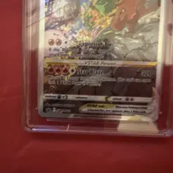 Pokemon Charizard VSTAR SWSH262 Black Star Promo Holo Ultra-Premium C CGC 9 2022 - Image 2