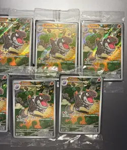 Pokemon Tyrunt 070 Black Star Promo - Perfect Order ETB Promo Sealed - x 7 MINT - Image 3