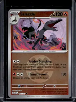 2026 Pokemon Ascended Heroes Salazzle Quick Ball Reverse Holo Uncommon #035/217 - Image 1