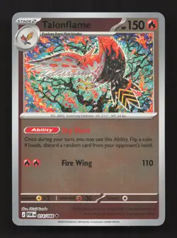 Talonflame 014/088 Uncommon Perfect Order Pokemon Reverse Holo Near Mint - Image 1