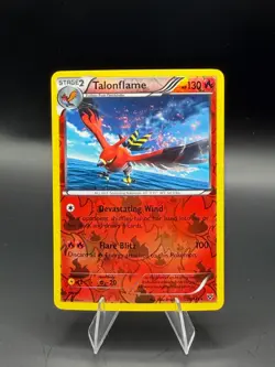 Talonflame 28/146 XY Base Set Reverse Holo Rare NM Pokemon TCG - Image 1