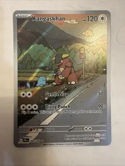 Pokemon TCG Kangaskhan 204/182 Illustration Rare Destined Rivals - Image 1
