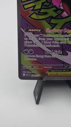 Pokemon Mega Gengar EX Full Art Holo 269/217 350 HP English TCG Rare - Image 2
