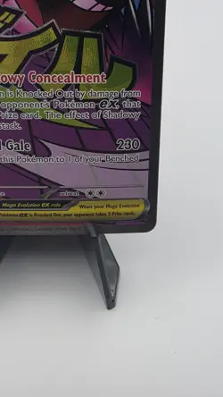 Pokemon Mega Gengar EX Full Art Holo 269/217 350 HP English TCG Rare - Image 3