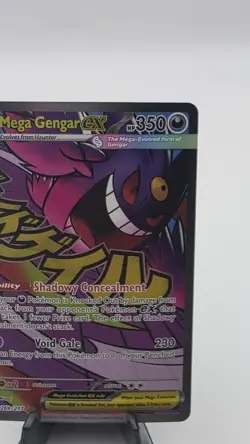Pokemon Mega Gengar EX Full Art Holo 269/217 350 HP English TCG Rare - Image 4