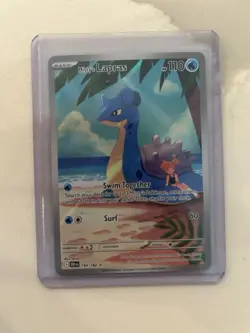 Pokemon TCG Misty's Lapras 194/182 SIR Fresh Pull- Possible PSA 10 - Image 1