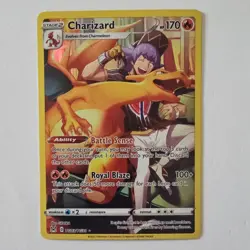 Pokemon TCG Charizard TG03/TG30 Lost Origin Ultra Rare Holo 170 HP Royal Blaze - Image 1