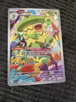 Ludicolo 095/094 Phantasmal Flames Illustration Rare Full Art - Pokemon ME02 PFL - Image 1
