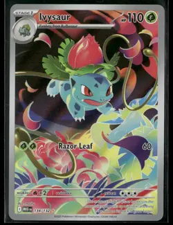2025 Pokemon Mega Evolutions Ivysaur #134/132 Holo - Image 1