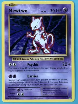 Mewtwo 51/108 Evolutions EVO Pokemon Rare Non-Holo VLP - Image 1