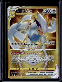 2022 Pokemon SWSH Silver Tempest Lugia VSTAR #211/195 - Image 1