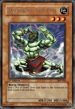 Avatar Of The Pot - Rare 1st Edition AST-016 - LP - YuGiOh - Image 1