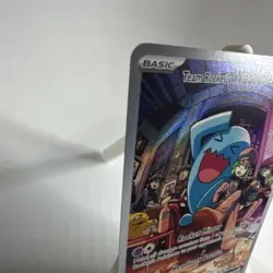 Pokemon tcg SV: Scarlet & Violet Promo Team Rocket's Wobbuffet #203 Black Star - Image 3
