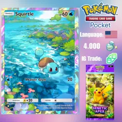 Squirtle - Genetic Apex – Pokemon TCG Pocket – Fast Trade (ENG) - Image 1