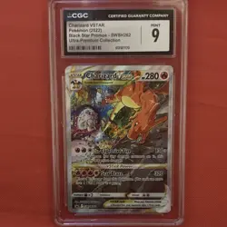 Pokemon Charizard VSTAR SWSH262 Black Star Promo Holo Ultra-Premium CGC 9 2022 - Image 1