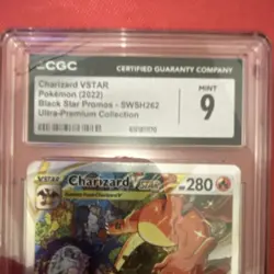 Pokemon Charizard VSTAR SWSH262 Black Star Promo Holo Ultra-Premium CGC 9 2022 - Image 3