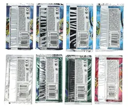 Lot of (8) Vintage Yu-Gi-Oh English Booster Packs - Blue Eyes White Dragon - Image 2