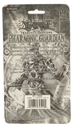 2004 Yu-Gi-Oh Pharaonic Guardian Booster Pack - Image 2