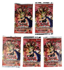 Lot of (5) Yu-Gi-Oh Pharaoh's Servant English Edition Booster Packs - Image 1