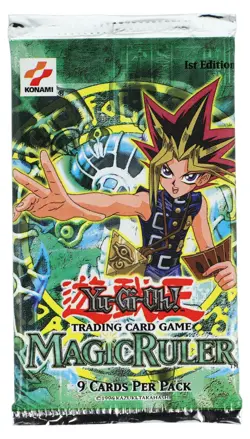 Lot of (12) Yu-Gi-Oh Magic Ruler 1st Edition Sealed Booster Packs - Image 2