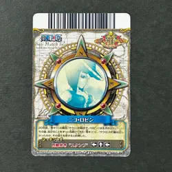 S6230 Nico Robin C014-W Japanese One Piece Berry Match Carddass Card A22 - Image 2