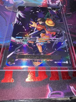Monkey.D.Luffy - OP09-119 (SP) OP13 Carrying On His Will Foil Alt Art Card - Image 2