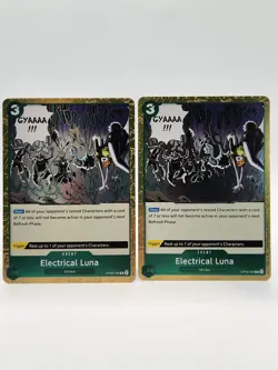 2x NM Electrical Luna OP08-036 R One Piece TCG Two Legends English - Image 1