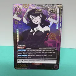 Union Arena Fullmetal Alchemist Lust UE09BT/FMA-1-090 SR* Foil - NM - Image 1