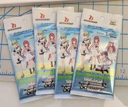 BUSHIROAD Weiss Schwarz Booster Pack Summer Pockets Reflection Blue Japanese 4x - Image 1