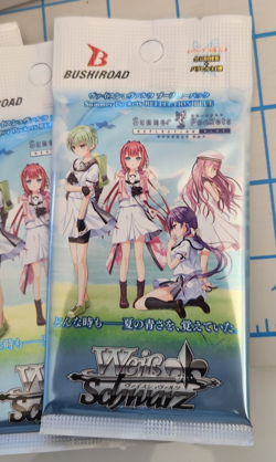 BUSHIROAD Weiss Schwarz Booster Pack Summer Pockets Reflection Blue Japanese 4x - Image 2