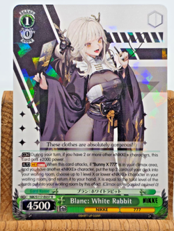 Weiss Schwarz - Blanc: White Rabbit - GODDESS OF VICTORY: NIKKE S117-E037 R - Image 1