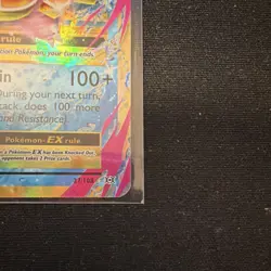 Pokemon TCG M Slowbro EX Mega Ultra Rare Holo 27/108 Evolutions Water Card - Image 2