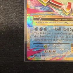 Pokemon TCG M Slowbro EX Mega Ultra Rare Holo 27/108 Evolutions Water Card - Image 3
