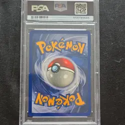 Pokemon 1999 Base Set Mewtwo Holo Rare PSA 7 Card 10/102 English - Image 2