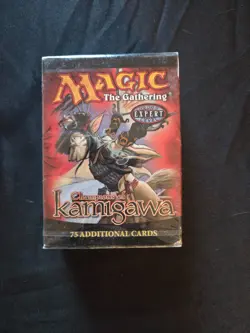 WOTC MTG Champions of Kamigawa English Sealed Tournament Pack, 75 cards, 2004 - Image 1