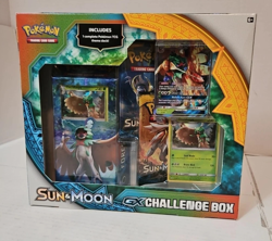 Pokemon TCG Sun & Moon GX Challenge Box Decidueye Card Holo Factory Sealed - Image 1